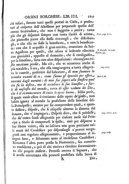 La vita della venerabile serva di Dio D. Cammilla Orsini Borghese principessa di Sulmona di poi suor Maria Vittoria religiosa dell'Ordine dell'Annunziata. Libri 8