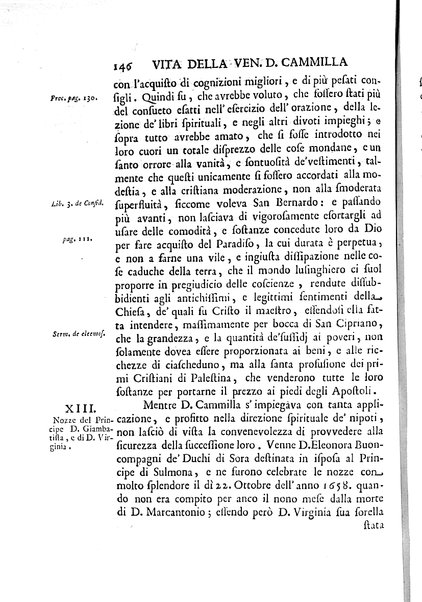 La vita della venerabile serva di Dio D. Cammilla Orsini Borghese principessa di Sulmona di poi suor Maria Vittoria religiosa dell'Ordine dell'Annunziata. Libri 8