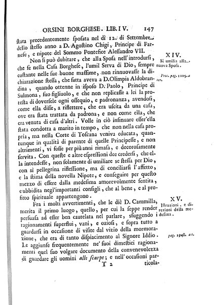 La vita della venerabile serva di Dio D. Cammilla Orsini Borghese principessa di Sulmona di poi suor Maria Vittoria religiosa dell'Ordine dell'Annunziata. Libri 8