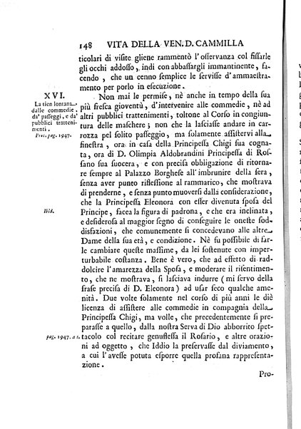 La vita della venerabile serva di Dio D. Cammilla Orsini Borghese principessa di Sulmona di poi suor Maria Vittoria religiosa dell'Ordine dell'Annunziata. Libri 8