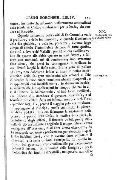 La vita della venerabile serva di Dio D. Cammilla Orsini Borghese principessa di Sulmona di poi suor Maria Vittoria religiosa dell'Ordine dell'Annunziata. Libri 8