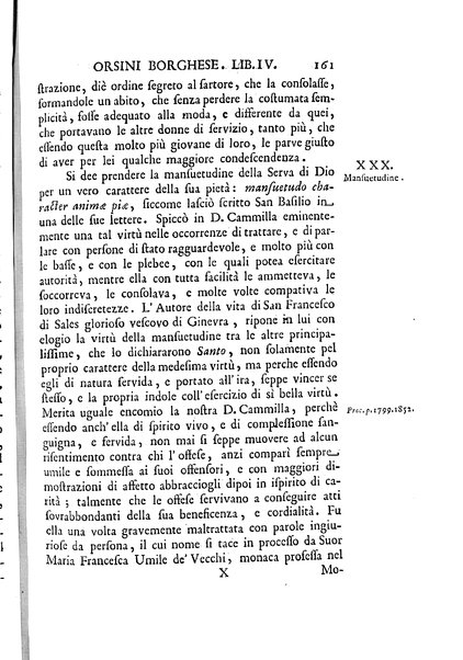 La vita della venerabile serva di Dio D. Cammilla Orsini Borghese principessa di Sulmona di poi suor Maria Vittoria religiosa dell'Ordine dell'Annunziata. Libri 8