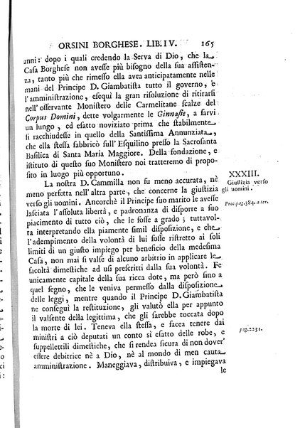 La vita della venerabile serva di Dio D. Cammilla Orsini Borghese principessa di Sulmona di poi suor Maria Vittoria religiosa dell'Ordine dell'Annunziata. Libri 8