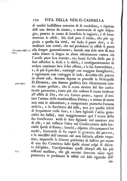 La vita della venerabile serva di Dio D. Cammilla Orsini Borghese principessa di Sulmona di poi suor Maria Vittoria religiosa dell'Ordine dell'Annunziata. Libri 8