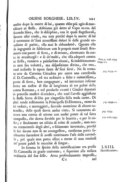 La vita della venerabile serva di Dio D. Cammilla Orsini Borghese principessa di Sulmona di poi suor Maria Vittoria religiosa dell'Ordine dell'Annunziata. Libri 8