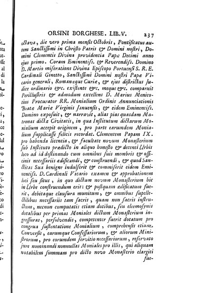 La vita della venerabile serva di Dio D. Cammilla Orsini Borghese principessa di Sulmona di poi suor Maria Vittoria religiosa dell'Ordine dell'Annunziata. Libri 8