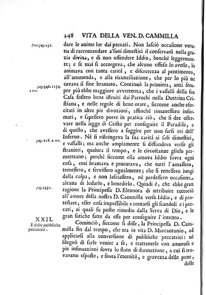 La vita della venerabile serva di Dio D. Cammilla Orsini Borghese principessa di Sulmona di poi suor Maria Vittoria religiosa dell'Ordine dell'Annunziata. Libri 8