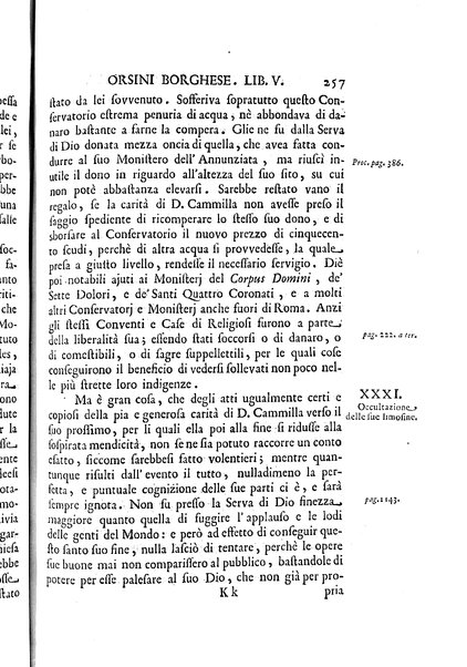 La vita della venerabile serva di Dio D. Cammilla Orsini Borghese principessa di Sulmona di poi suor Maria Vittoria religiosa dell'Ordine dell'Annunziata. Libri 8