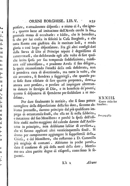 La vita della venerabile serva di Dio D. Cammilla Orsini Borghese principessa di Sulmona di poi suor Maria Vittoria religiosa dell'Ordine dell'Annunziata. Libri 8