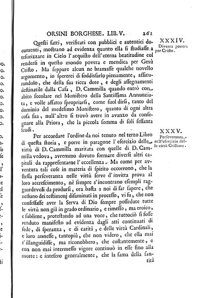 La vita della venerabile serva di Dio D. Cammilla Orsini Borghese principessa di Sulmona di poi suor Maria Vittoria religiosa dell'Ordine dell'Annunziata. Libri 8