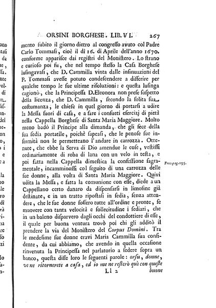 La vita della venerabile serva di Dio D. Cammilla Orsini Borghese principessa di Sulmona di poi suor Maria Vittoria religiosa dell'Ordine dell'Annunziata. Libri 8