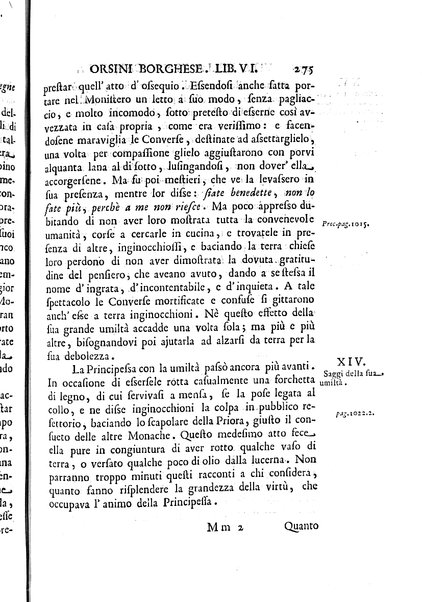 La vita della venerabile serva di Dio D. Cammilla Orsini Borghese principessa di Sulmona di poi suor Maria Vittoria religiosa dell'Ordine dell'Annunziata. Libri 8