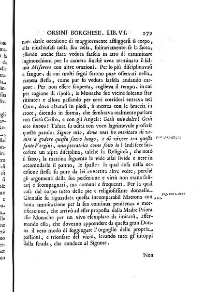 La vita della venerabile serva di Dio D. Cammilla Orsini Borghese principessa di Sulmona di poi suor Maria Vittoria religiosa dell'Ordine dell'Annunziata. Libri 8