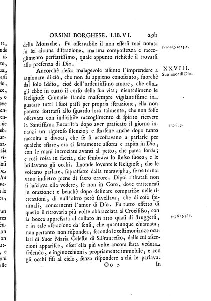 La vita della venerabile serva di Dio D. Cammilla Orsini Borghese principessa di Sulmona di poi suor Maria Vittoria religiosa dell'Ordine dell'Annunziata. Libri 8