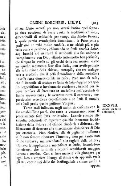 La vita della venerabile serva di Dio D. Cammilla Orsini Borghese principessa di Sulmona di poi suor Maria Vittoria religiosa dell'Ordine dell'Annunziata. Libri 8