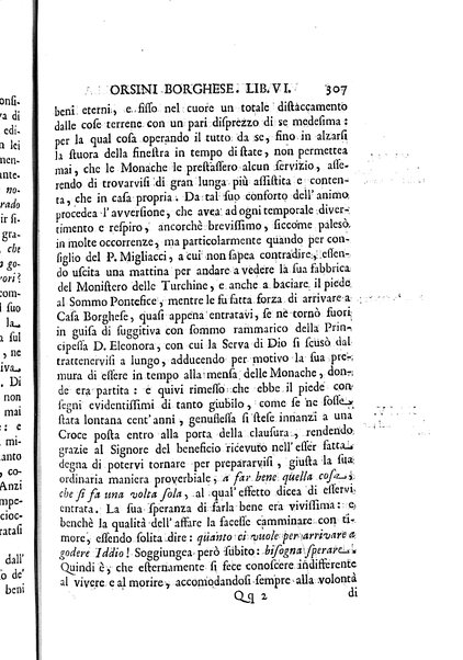 La vita della venerabile serva di Dio D. Cammilla Orsini Borghese principessa di Sulmona di poi suor Maria Vittoria religiosa dell'Ordine dell'Annunziata. Libri 8