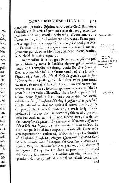 La vita della venerabile serva di Dio D. Cammilla Orsini Borghese principessa di Sulmona di poi suor Maria Vittoria religiosa dell'Ordine dell'Annunziata. Libri 8