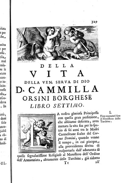 La vita della venerabile serva di Dio D. Cammilla Orsini Borghese principessa di Sulmona di poi suor Maria Vittoria religiosa dell'Ordine dell'Annunziata. Libri 8