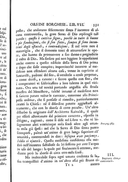 La vita della venerabile serva di Dio D. Cammilla Orsini Borghese principessa di Sulmona di poi suor Maria Vittoria religiosa dell'Ordine dell'Annunziata. Libri 8