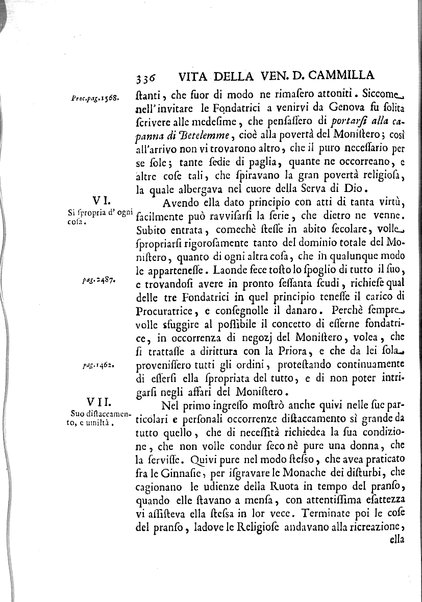 La vita della venerabile serva di Dio D. Cammilla Orsini Borghese principessa di Sulmona di poi suor Maria Vittoria religiosa dell'Ordine dell'Annunziata. Libri 8