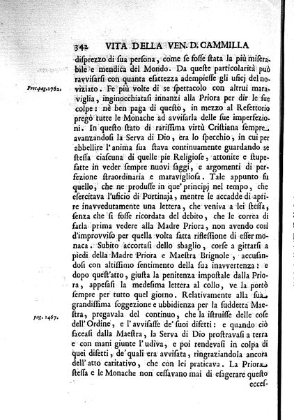 La vita della venerabile serva di Dio D. Cammilla Orsini Borghese principessa di Sulmona di poi suor Maria Vittoria religiosa dell'Ordine dell'Annunziata. Libri 8