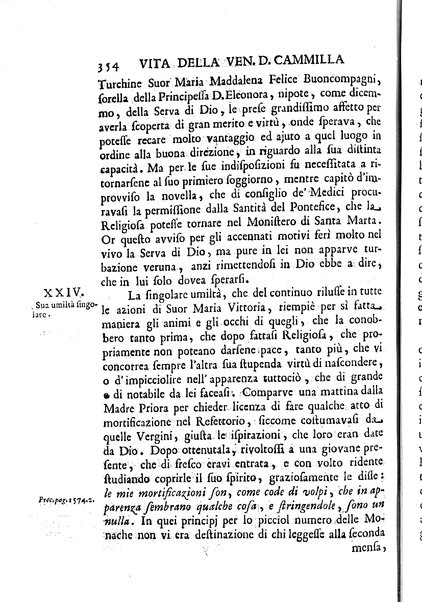 La vita della venerabile serva di Dio D. Cammilla Orsini Borghese principessa di Sulmona di poi suor Maria Vittoria religiosa dell'Ordine dell'Annunziata. Libri 8