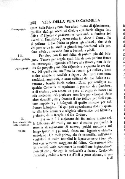 La vita della venerabile serva di Dio D. Cammilla Orsini Borghese principessa di Sulmona di poi suor Maria Vittoria religiosa dell'Ordine dell'Annunziata. Libri 8