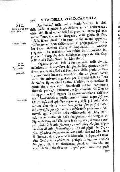La vita della venerabile serva di Dio D. Cammilla Orsini Borghese principessa di Sulmona di poi suor Maria Vittoria religiosa dell'Ordine dell'Annunziata. Libri 8