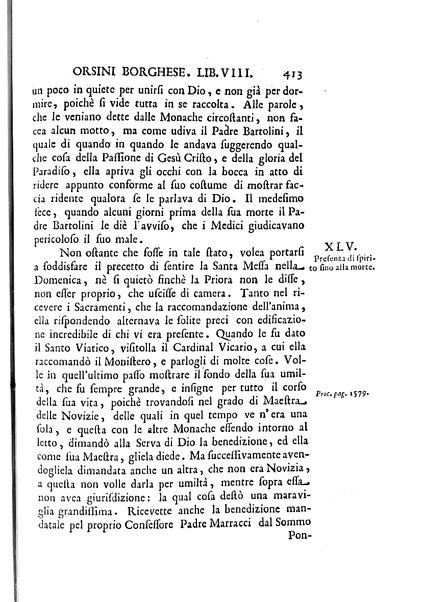 La vita della venerabile serva di Dio D. Cammilla Orsini Borghese principessa di Sulmona di poi suor Maria Vittoria religiosa dell'Ordine dell'Annunziata. Libri 8