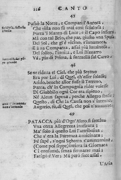 Il Meo Patacca, ouero Roma in feste ne i trionfi di Vienna. Poema giocoso nel linguaggio romanesco, di Giuseppe Berneri romano Accademico Infecondo. Dedicato all'illustriss. ... D. Clemente Domenico Rospigliosi