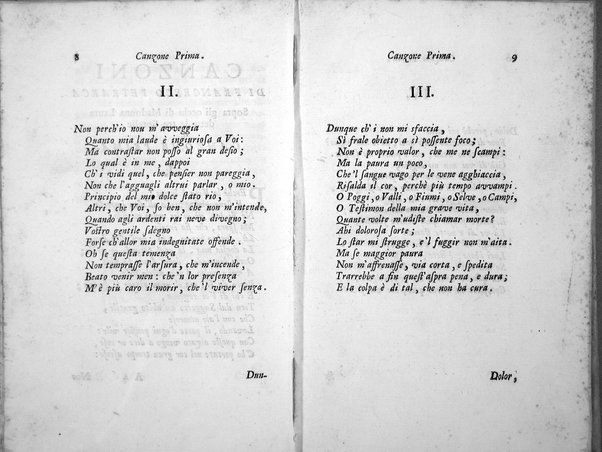Difesa delle tre Canzoni degli occhi, e di alcuni sonetti, e varj passi delle Rime di Francesco Petrarca; dalle opposizioni del signor Lodovico Antonio Muratori composta da Gio. Bartolommeo Casaregi, Gio. Tommaso Canevari, e Antonio Tommasi chierico regolare della Madre di Dio Pastori Arcadi
