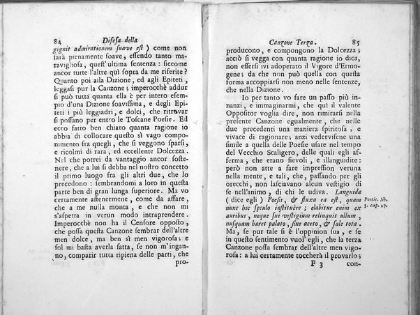 Difesa delle tre Canzoni degli occhi, e di alcuni sonetti, e varj passi delle Rime di Francesco Petrarca; dalle opposizioni del signor Lodovico Antonio Muratori composta da Gio. Bartolommeo Casaregi, Gio. Tommaso Canevari, e Antonio Tommasi chierico regolare della Madre di Dio Pastori Arcadi