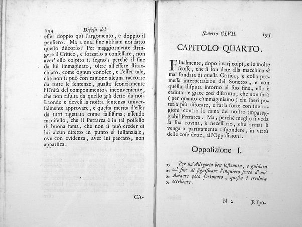 Difesa delle tre Canzoni degli occhi, e di alcuni sonetti, e varj passi delle Rime di Francesco Petrarca; dalle opposizioni del signor Lodovico Antonio Muratori composta da Gio. Bartolommeo Casaregi, Gio. Tommaso Canevari, e Antonio Tommasi chierico regolare della Madre di Dio Pastori Arcadi