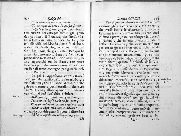 Difesa delle tre Canzoni degli occhi, e di alcuni sonetti, e varj passi delle Rime di Francesco Petrarca; dalle opposizioni del signor Lodovico Antonio Muratori composta da Gio. Bartolommeo Casaregi, Gio. Tommaso Canevari, e Antonio Tommasi chierico regolare della Madre di Dio Pastori Arcadi