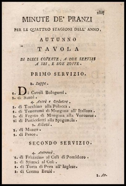 [Apicio moderno di Francesco Leonardi edizione seconda revista, corretta, ed accresciuta dall'autore. Tomo primo [-sesto]] 2