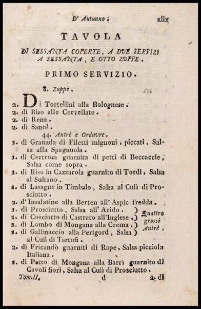 [Apicio moderno di Francesco Leonardi edizione seconda revista, corretta, ed accresciuta dall'autore. Tomo primo [-sesto]] 2