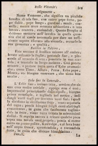 [Apicio moderno di Francesco Leonardi edizione seconda revista, corretta, ed accresciuta dall'autore. Tomo primo [-sesto]] 2
