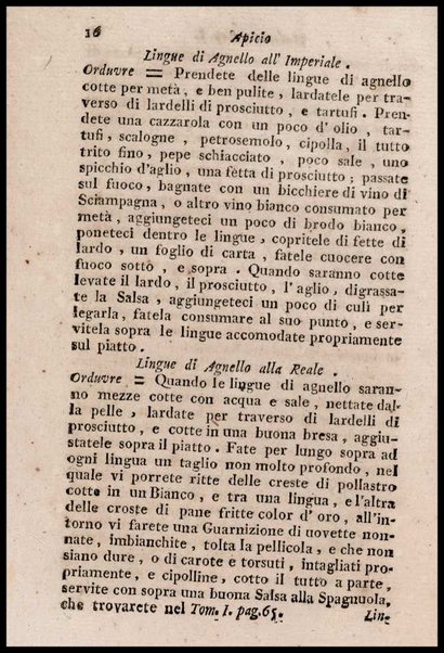 [Apicio moderno di Francesco Leonardi edizione seconda revista, corretta, ed accresciuta dall'autore. Tomo primo [-sesto]] 2