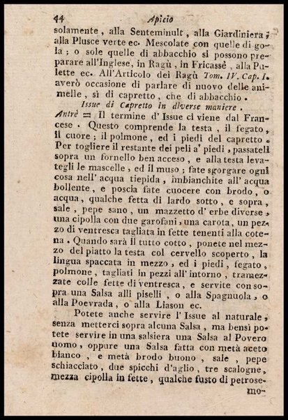 [Apicio moderno di Francesco Leonardi edizione seconda revista, corretta, ed accresciuta dall'autore. Tomo primo [-sesto]] 2