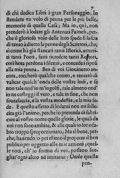 Poesie di Claudio Achillini dedicate al grande Odoardo Farnese duca di Parma, e di Piacenza, &c