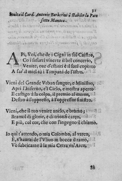 Poesie di Claudio Achillini dedicate al grande Odoardo Farnese duca di Parma, e di Piacenza, &c