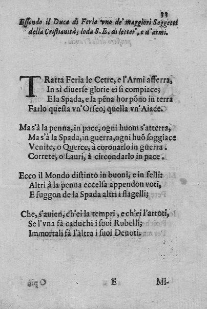 Poesie di Claudio Achillini dedicate al grande Odoardo Farnese duca di Parma, e di Piacenza, &c