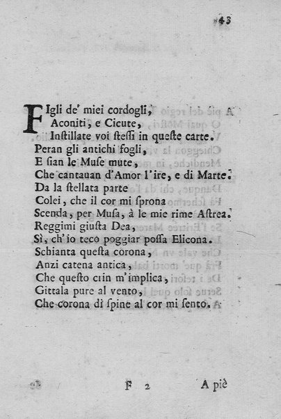 Poesie di Claudio Achillini dedicate al grande Odoardo Farnese duca di Parma, e di Piacenza, &c