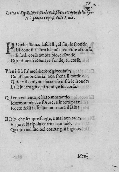 Poesie di Claudio Achillini dedicate al grande Odoardo Farnese duca di Parma, e di Piacenza, &c