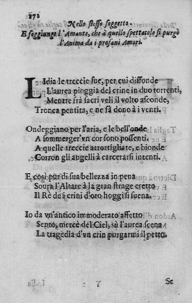 Poesie di Claudio Achillini dedicate al grande Odoardo Farnese duca di Parma, e di Piacenza, &c