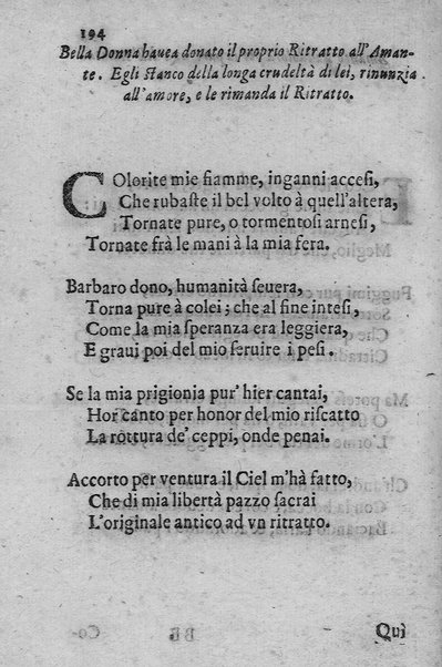 Poesie di Claudio Achillini dedicate al grande Odoardo Farnese duca di Parma, e di Piacenza, &c