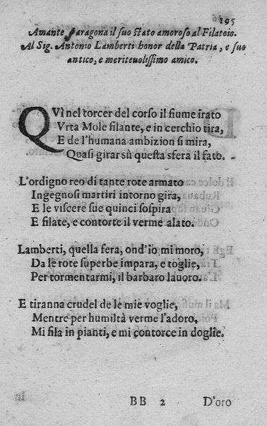 Poesie di Claudio Achillini dedicate al grande Odoardo Farnese duca di Parma, e di Piacenza, &c