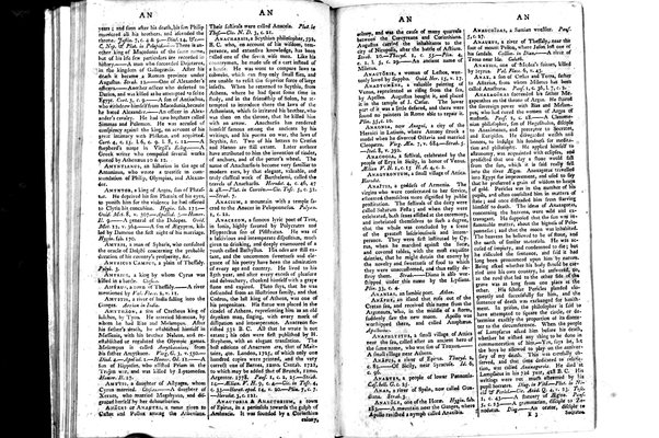 A classical dictionary; containing a copious account of all the proper names mentioned in ancient authors: with the value of coins, weights, and measures, used among the Greeks and Romans; and a chronological table. By J. Lempriere, D.D