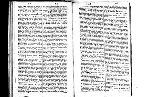 A classical dictionary; containing a copious account of all the proper names mentioned in ancient authors: with the value of coins, weights, and measures, used among the Greeks and Romans; and a chronological table. By J. Lempriere, D.D