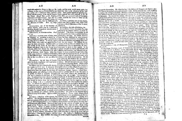 A classical dictionary; containing a copious account of all the proper names mentioned in ancient authors: with the value of coins, weights, and measures, used among the Greeks and Romans; and a chronological table. By J. Lempriere, D.D